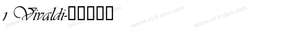 1 Vivaldi字体转换